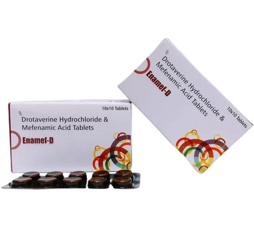 Enamef-D Drotaverine Hcl 80 Mg With Mefenamic Acid 250mg Tablet