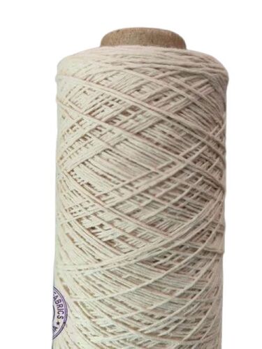 Premium Quality Cotton Yarn - 2 Ply, Cream Color | High Durability, Soft Texture, Eco-Friendly, Excellent Strength, Absorbent, Breathable Fabric