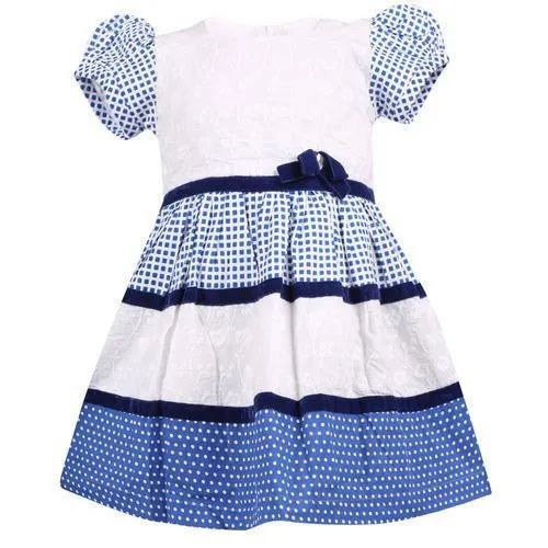 Kids Printed Casual Wear Frock