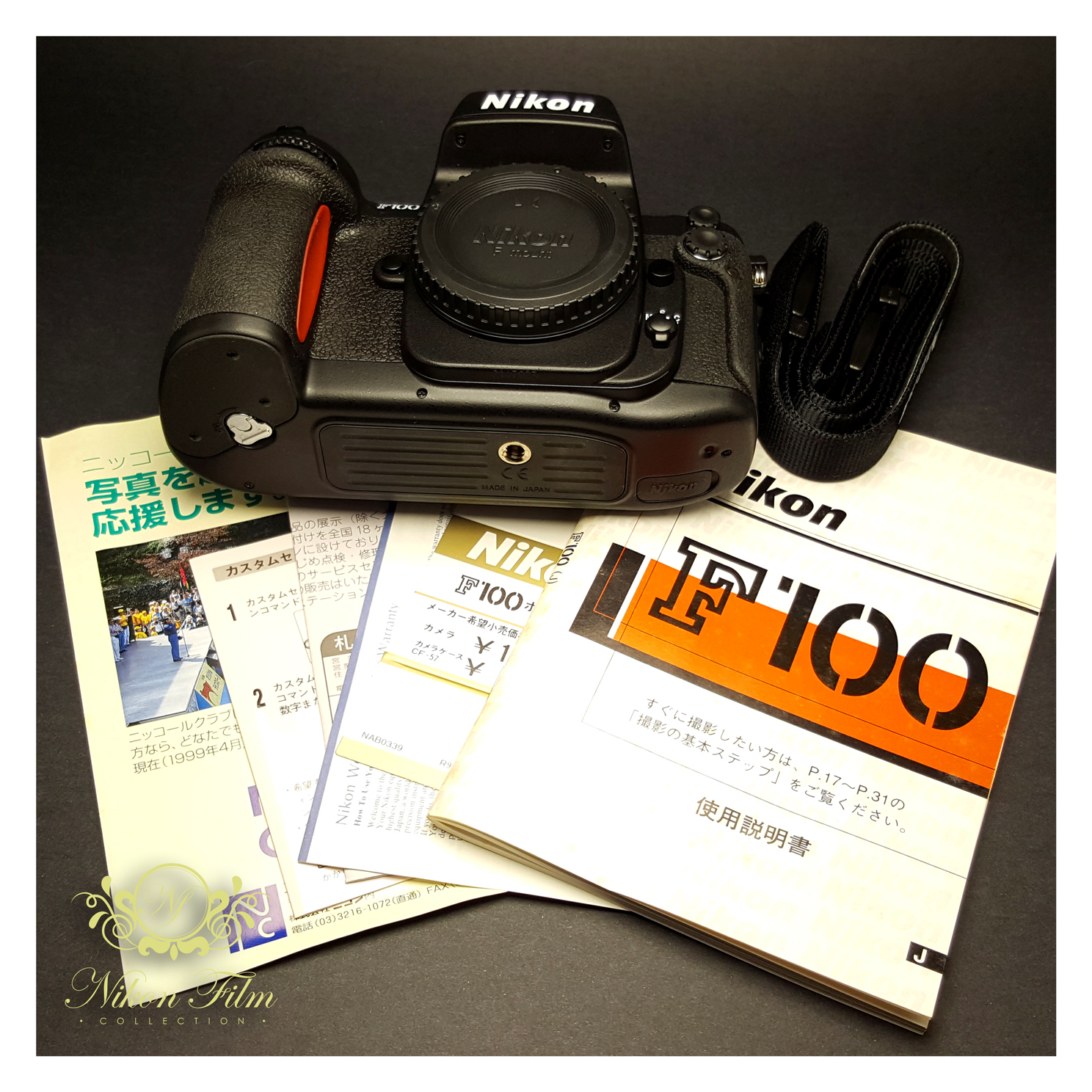 Nikon F100 35mm SLR Film Camera Body From JAPAN