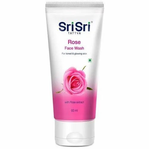 Rose Face Wash - Gel, Premium Quality with Refreshing Fragrance, Hydrating Formula, Skin Brightening, Soothing Effect, Natural Ingredients & Anti-inflammatory Benefits