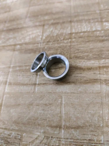 Stainless Steel Ferrule - 0.75 Inch Diameter, Polished Finish, Silver Ring Shape, Tube Fitting Application