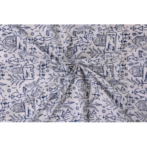 Tribal Hand Block Print Ethnic Fabric