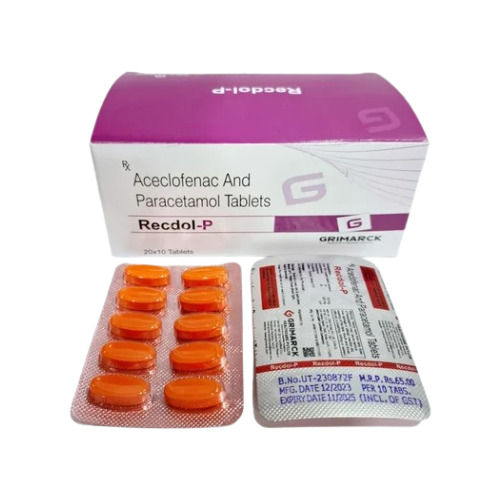 Aceclofenac Paracetamol Tablets