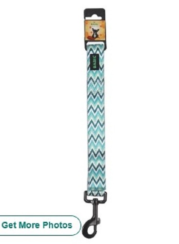 Basil Printed Medium Dog Leashes - Wrinkle Free Fabric
