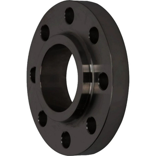 Black Mild Steel Flange - Round Shape, Rust Free, Highly Durable and Corrosion Resistant
