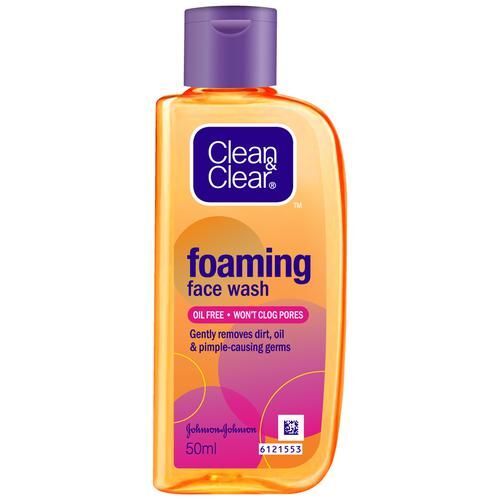 Face Wash - Liquid Form 50ml Size Light Yellow Color | Glitter Effect 100% Pure Safe for All Skin Types
