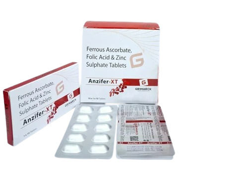 Ferrous Ascorbate Folic Acid Zinc Tablet