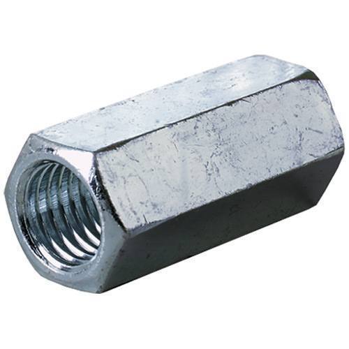 Hex Coupling Nut - Stainless Steel, Standard Size, Silver Color | Easy to Use, Strong, Rust and Corrosion Resistant, Long Life Durability