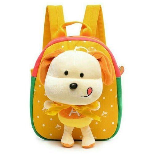 Kids Soft Toy Bag - Color: Yellow