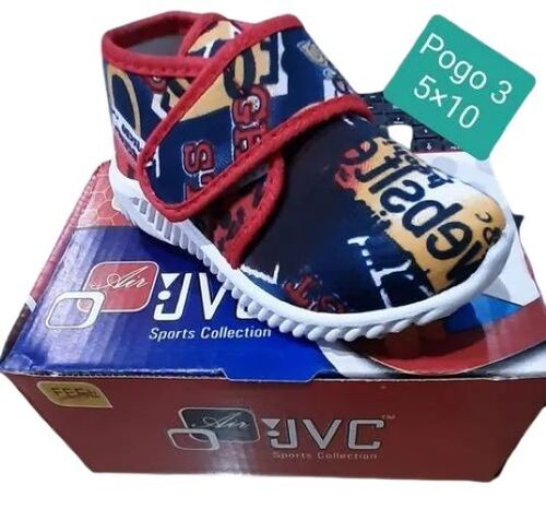 Kids Velcro Daily Wear Shoes - Rexin Upper, Sizes 5-10, Unisex , Breathable Fabric, Lightweight Design, Padded Insole, Slip-Resistant Sole, Flexible Fit