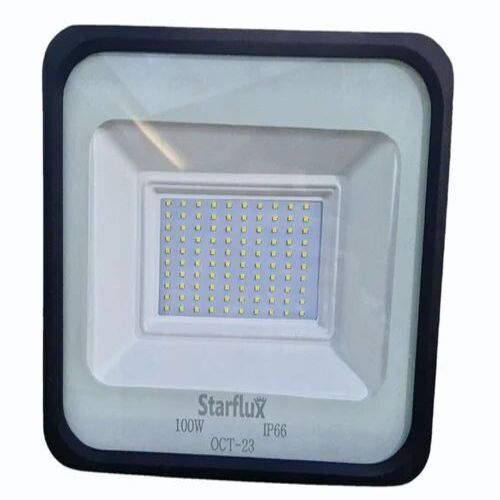 LED Flood Light 100W - Aluminium Die Casting, 100W Pure White IP66 Outdoor, Premium Quality