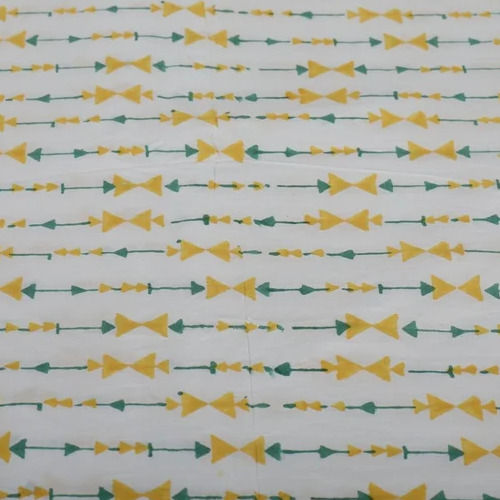 Multicolor Nursery Print Hand Block Print 100% Cotton Fabric