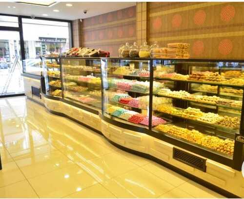 Namkeen Biscuits Display Counter