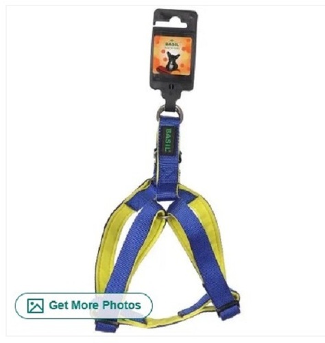 Nylon Harness For Dog - Nylon Material Various Sizes Available Comes in Various Colors | Skin Friendly Highly Comfortable Wrinkle Free Fabric