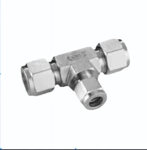 Reducing Union Tee - Stainless Steel Ss 316 / Ss 304, Polished Finish, Female Connection, Silver Color, T Shape