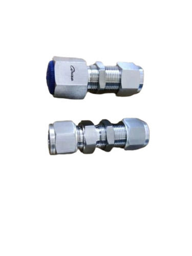 Silver Bulkhead Union Fittings