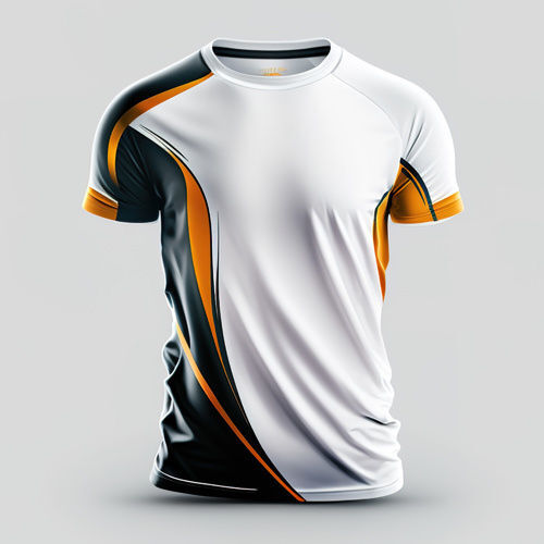 Sports Jersey - Cotton, Customized Sizes | Moisture-Wicking, Lightweight, Breathable, Quick-Dry, Durable Stitching, Flexible Fit, Customizable with Team Logos, Available in Multiple Colors