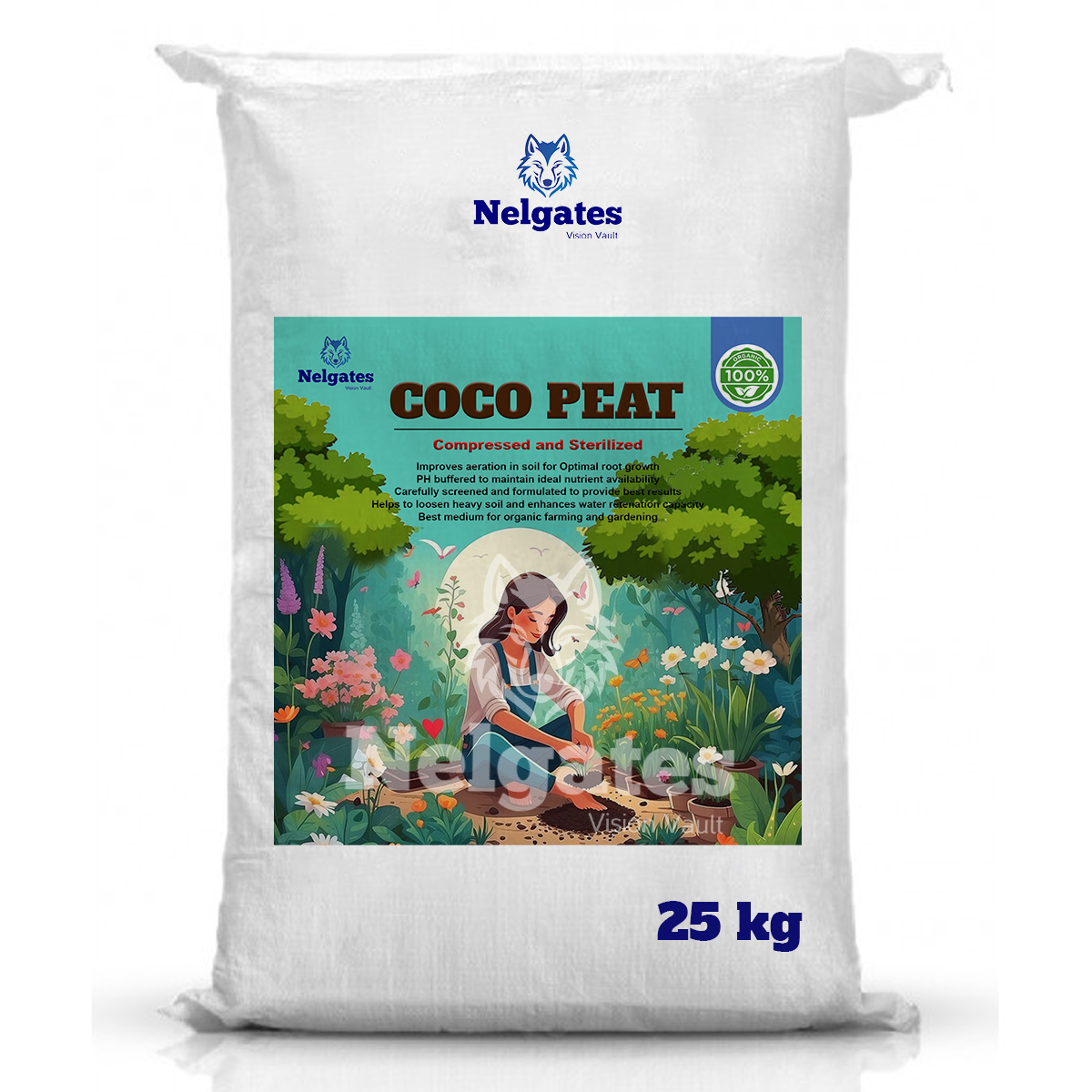 Cocopeat 25kg Low EC
