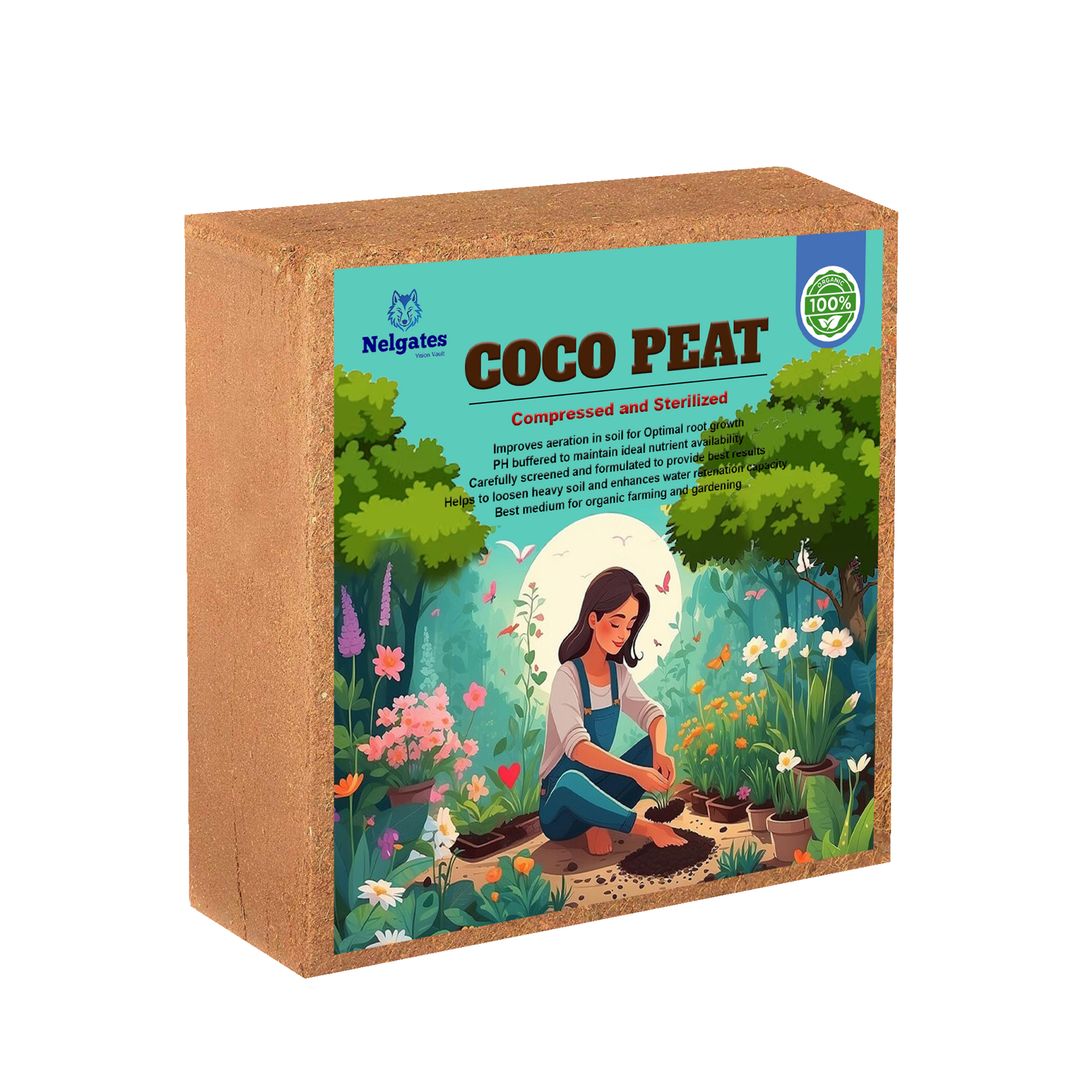 Cocopeat 5kg Low EC