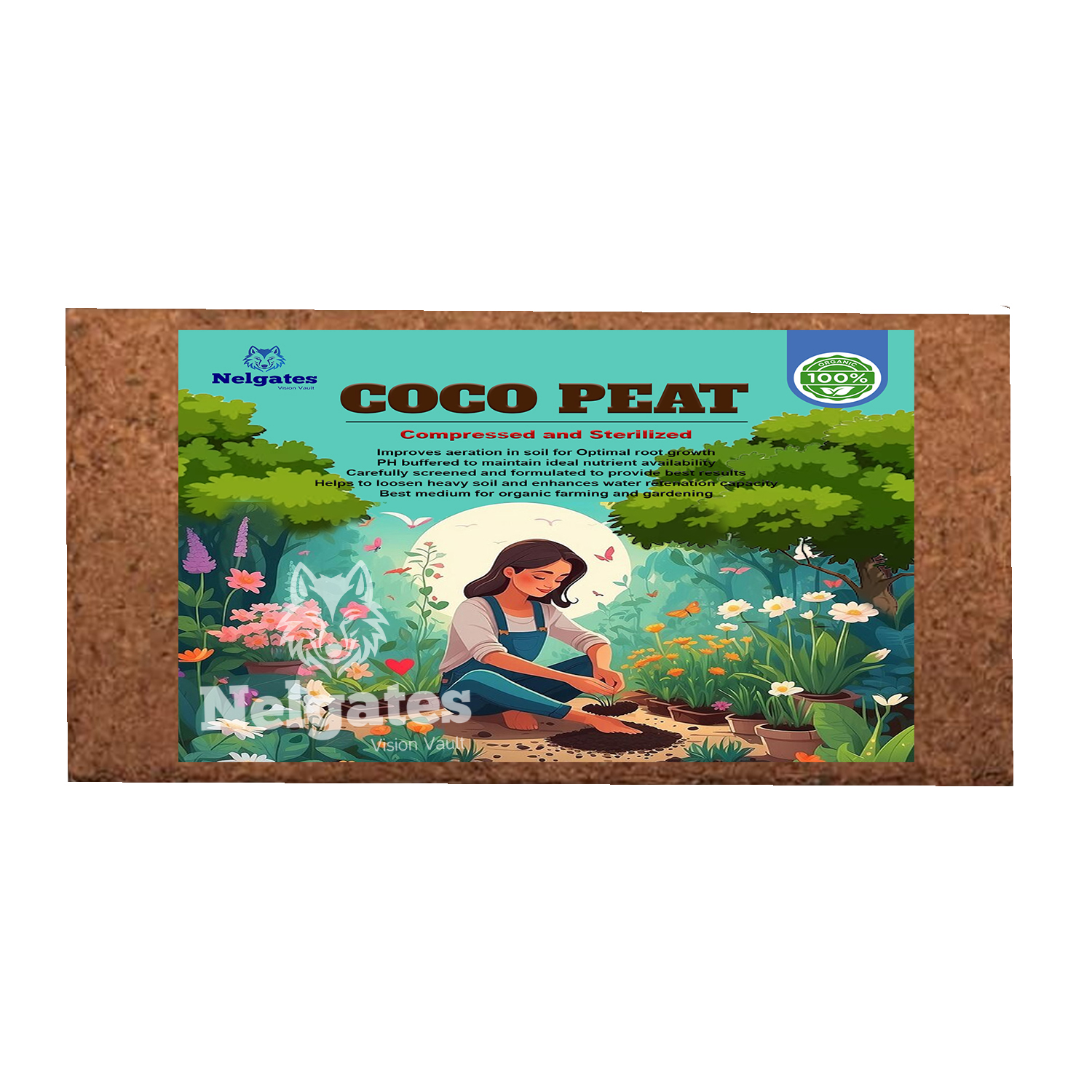 Cocopeat 650grams Low EC