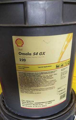 Industrial Gear Oil - Type: Shell Omala S4 Gx 220