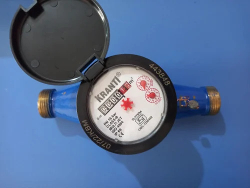 Industrial Water Meter - Color: Blue