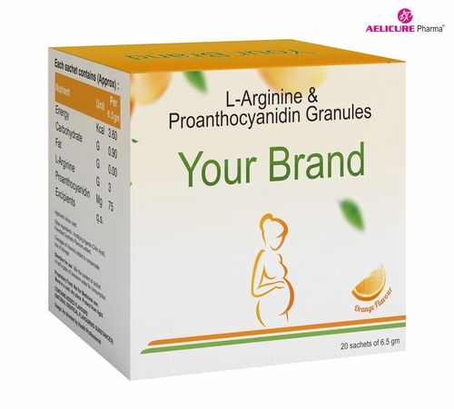 L Arginine And Proanthocyanidin Sachet - Dosage Form: As Directed By The Health Professional.