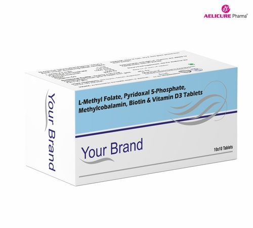 L Methyl Folate Pyridoxal 5 Phosphate Methylcobalamine Biotin And Vitamin D 3 Tablets - Dosage Form: As Directed By The Health Professional.