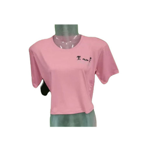 Ladies Pink T Shirts - Age Group: Adults