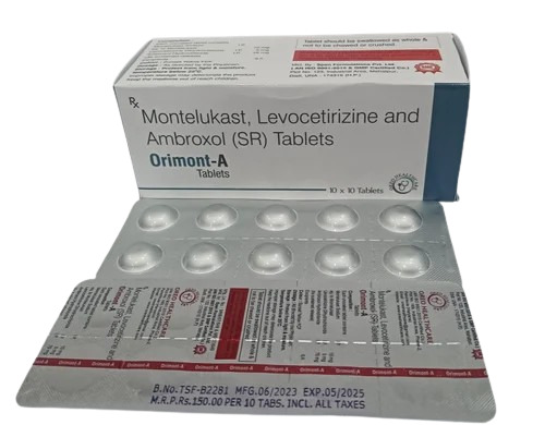 Montelukast Levocetirizine and Ambroxol (SR) Tablets