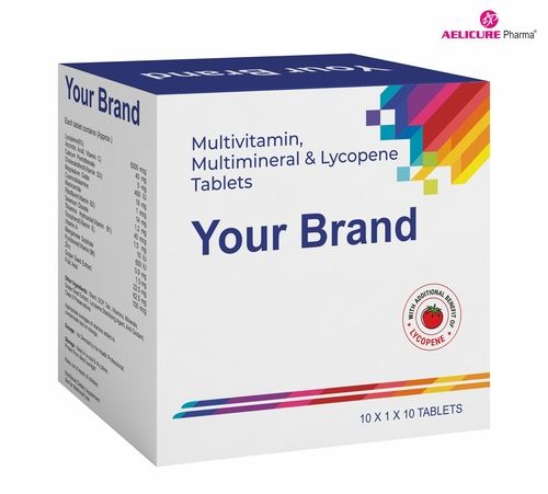 Multivitamins Multimineral And Lycopene Capsules - Dosage Form: As Directed By The Health Professional.