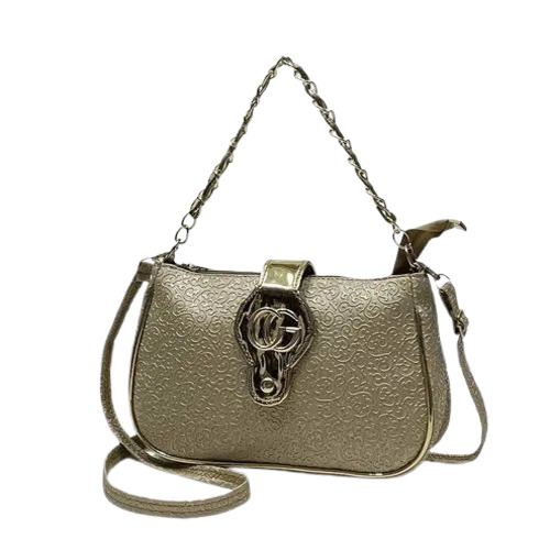 Gucci Sling Bag - Premium PU Leather 6x7 Inches Adjustable Strap | Optimum Quality for Casual Wear Elegant Black Color