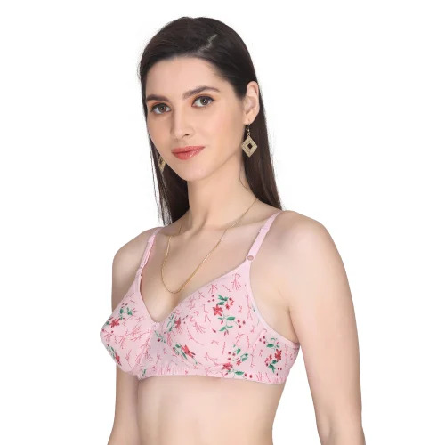 Push Up Bra - Padded, 3/4th Coverage, Plunge Neck Design | Breathable, Skin-Friendly, Fade & Wrinkle Resistant