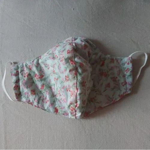 Printed Cotton Face Mask - Reusable, Earloop Mount, Free Size | Good Quality, Suitable for All Ages, Perfect for Clinics and Hospitals