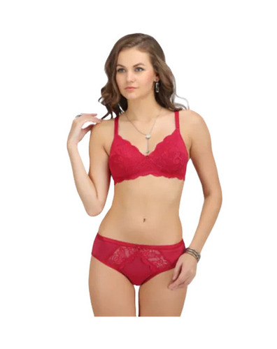 Red Bra Panty Set
