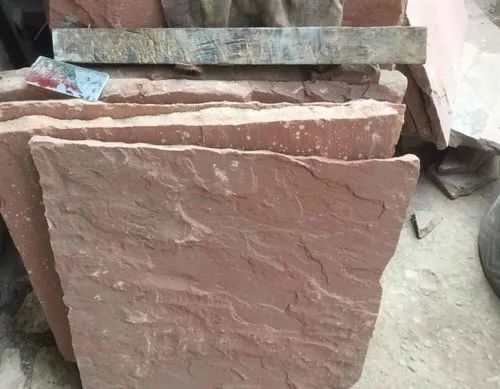 Red Natural Sandstone - Premium Grade, Optimum Quality | Rich Red Color, Durable Material, Weather Resistant, Textured Surface, Versatile Use