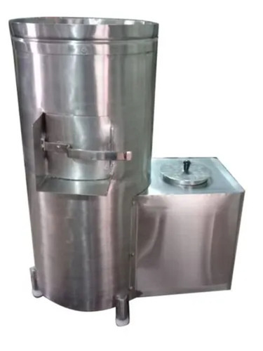 Stainless Steel Potato Peeler - 20 Kg Capacity, 1 Hp Motor Power | Commercial Use, Electric Powered, Standard Size Design, Made from SS304