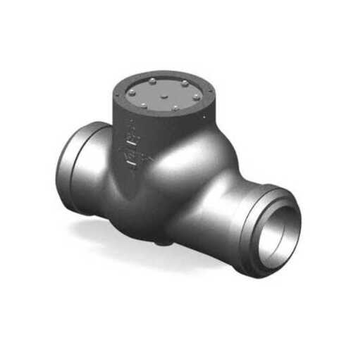 Swing Check Valve - Color: Silver