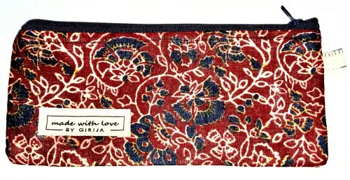 Wedding Gift Bag - Jute Material, Rectangular Shape, Multicolor Design | Printed Pattern, Zipper Closure for Women's Gifts