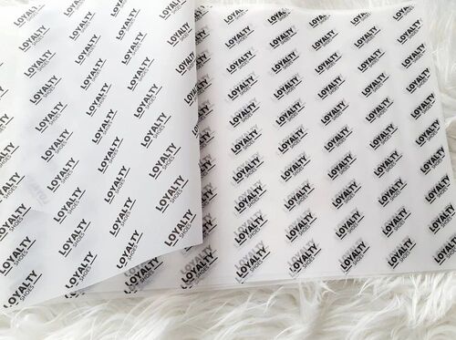 White Wrapping Paper - Jute Pulp Baking Paper, All Sizes | Durable, Heat Resistant, Virgin Style, Printed Pattern, Heavy-Duty Material