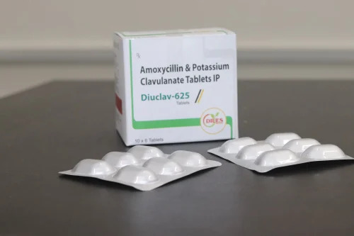Amoxycillin And Potassium Clavulanate Tablets - Prescription Grade Medicine | For Hospital and Clinic Use,  Dosage Form Tablets