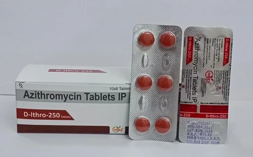 Azithromycin Tablets - Prescription Grade Medicine for Hospitals and Clinics | Made in India, Effective Antibiotic Treatment