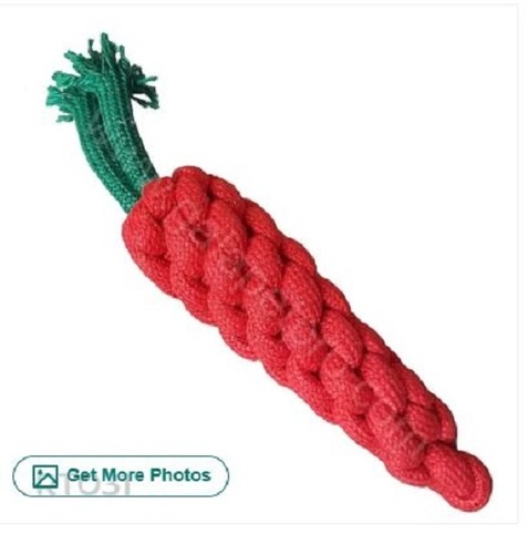 Dog Rope Toy - Plain Design, Various Sizes Available, Multi-Colored, Easy to Clean, Quality Tested