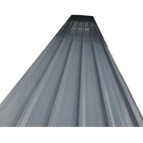 Grey Color Profile Sheet - PPGL, Standard Size, Rectangular Shape, 0.5 mm Thickness | Coated for Residential and Commercial Use, Plain Pattern