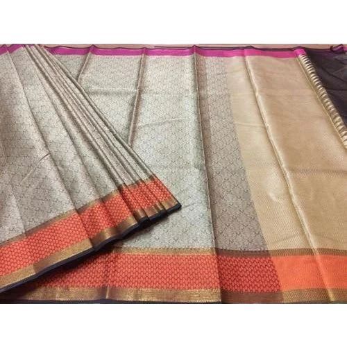 Ladies Silk Saree - Premium Quality, Optimum Condition | Intricate Zari Work, Traditional Motifs, Luxurious Texture, Elegant Drape, Bold Color Palette, Heavy Pallu Design, Glossy Finish
