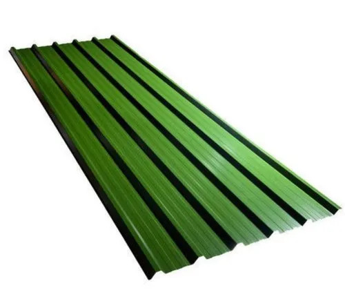 Ms Profile Roofing Sheet - Stainless Steel, 0.47 Millimeter Thickness | Color Coated, Rectangular Plain Pattern