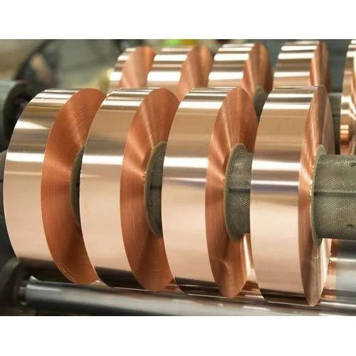 Copper Sheet Coil - 0.3 Millimeter Thickness, Golden Color | Premium Quality, High Conductivity, Flexible, Corrosion Resistant, Smooth Surface, Durable Coil