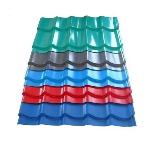 PPGL Colour Coated Roofing Sheet - 2 Millimeter Thickness | Plain Pattern, Rectangular Shape, Standard Size