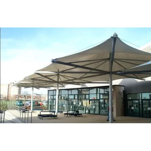 Tensile Fabric Canopies - Color: White